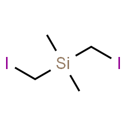 ChemSpider 2D Image | Bis(iodomethyl)(dimethyl)silane | C4H10I2Si