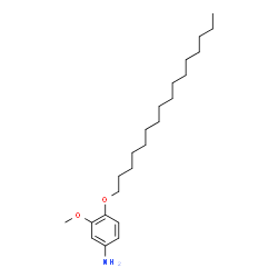 ChemSpider 2D Image | 4-(Hexadecyloxy)-m-anisidine | C23H41NO2