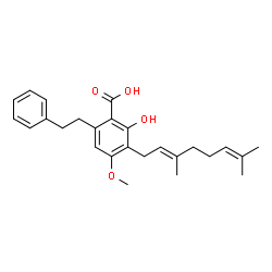 ChemSpider 2D Image | Amorfrutin B | C26H32O4
