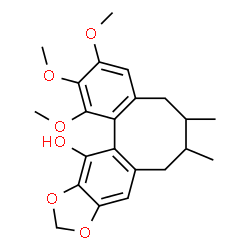ChemSpider 2D Image | Gomisin M2 | C22H26O6