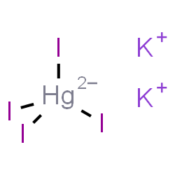 ChemSpider 2D Image | Potassium tetraiodomercurate(II) | HgI4K2