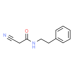 ChemSpider 2D Image | 2-Cyano-N-phenethyl-acetamide | C11H12N2O