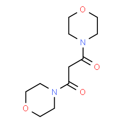 ChemSpider 2D Image | 4,4'-MALONYLDIMORPHOLINE | C11H18N2O4