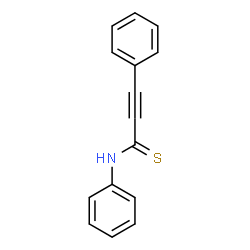 ChemSpider 2D Image | N,3-Diphenyl-2-propynethioamide | C15H11NS