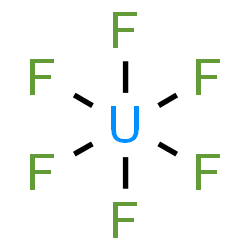 ChemSpider 2D Image | Uranium hexafluoride | F6U