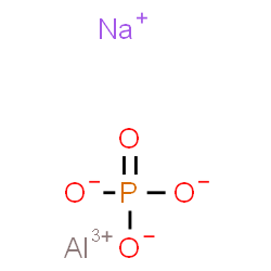 ChemSpider 2D Image | aluminum sodium phosphate | AlNaO4P