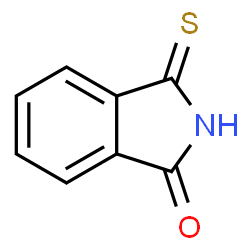 ChemSpider 2D Image | 3-Thioxo-1-isoindolinone | C8H5NOS