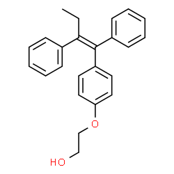 ChemSpider 2D Image | Tamoxifen-ol | C24H24O2