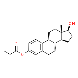 ChemSpider 2D Image | Estradiol monopropionate | C21H28O3