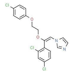 ChemSpider 2D Image | democonazole | C19H15Cl3N2O2