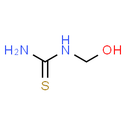 ChemSpider 2D Image | hydroxymethylthiourea | C2H6N2OS