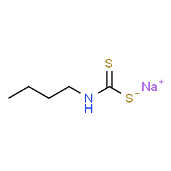 ChemSpider 2D Image | Sodium butylcarbamodithioate | C5H10NNaS2