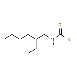 ChemSpider 2D Image | (2-Ethylhexyl)carbamodithioic acid | C9H19NS2