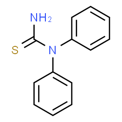 ChemSpider 2D Image | N,N-Diphenylthiourea | C13H12N2S
