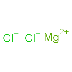 ChemSpider 2D Image | Magnesium chloride | Cl2Mg