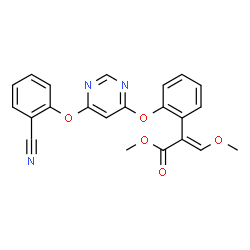 ChemSpider 2D Image | azoxystrobin | C22H17N3O5