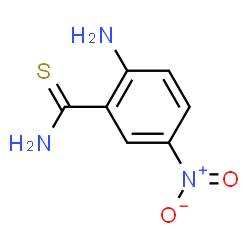ChemSpider 2D Image | 2-Amino-5-nitrothiobenzamide | C7H7N3O2S