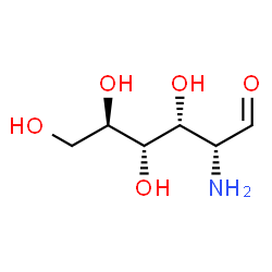 ChemSpider 2D Image | Glucosamine | C6H13NO5
