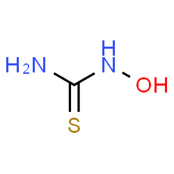 ChemSpider 2D Image | hydroxy-thiourea | CH4N2OS