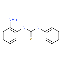 ChemSpider 2D Image | 1-(2-Aminophenyl)-3-phenylthiourea | C13H13N3S