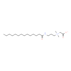 ChemSpider 2D Image | Myristamidopropyl betaine | C21H42N2O3