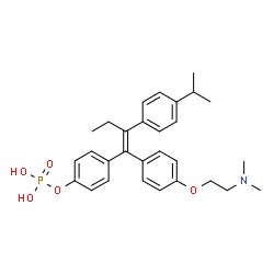 ChemSpider 2D Image | Miproxifene phosphate | C29H36NO5P