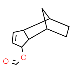 ChemSpider 2D Image | Tricyclo[5.2.1.0~2,6~]dec-4-en-3-yl formate | C11H14O2