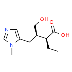 ChemSpider 2D Image | ISOPILOCARPIC ACID | C11H18N2O3
