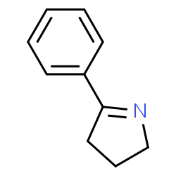 ChemSpider 2D Image | 2-phenyl-1-pyrroline | C10H11N