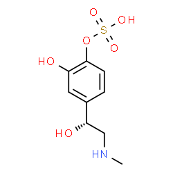 ChemSpider 2D Image | EPINEPHRINE 4-SULFATE | C9H13NO6S