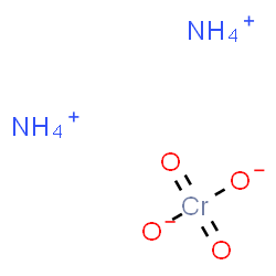 ChemSpider 2D Image | AMMONIUM CHROMATE | H8CrN2O4