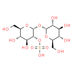 ChemSpider 2D Image | 2-Sulfotrehalose | C12H22O14S
