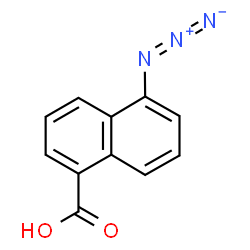 ChemSpider 2D Image | 5-Azido-1-naphthoic acid | C11H8N3O2