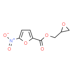 ChemSpider 2D Image | 2-Oxiranylmethyl 5-nitro-2-furoate | C8H7NO6