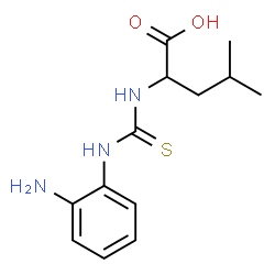 ChemSpider 2D Image | N-[(2-Aminophenyl)carbamothioyl]leucine | C13H19N3O2S