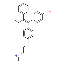 ChemSpider 2D Image | (E)-Endoxifen | C25H27NO2