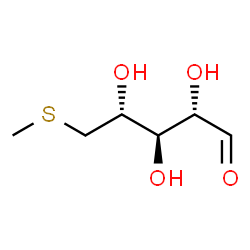 ChemSpider 2D Image | 5-S-Methyl-5-thio-L-ribose | C6H12O4S
