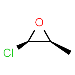 ChemSpider 2D Image | (2R,3S)-2-Chloro-3-methyloxirane | C3H5ClO