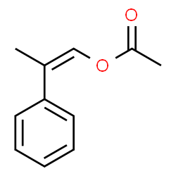 ChemSpider 2D Image | (1Z)-2-Phenyl-1-propen-1-yl acetate | C11H12O2