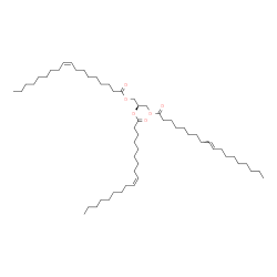 ChemSpider 2D Image | 1,2,3-Propanetriyl (9Z,9'Z,9''E)tris(-9-octadecenoate) | C57H104O6