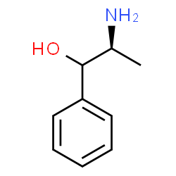 ChemSpider 2D Image | (2S)-2-Amino-1-phenyl-1-propanol | C9H13NO