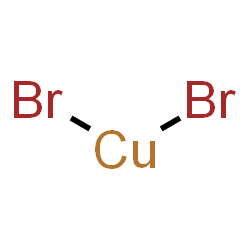 ChemSpider 2D Image | Copper(II) bromide | Br2Cu