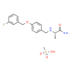 ChemSpider 2D Image | Methanesulfonic acid | C18H23FN2O5S
