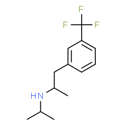 ChemSpider 2D Image | N-Isopropyl-1-[3-(trifluoromethyl)phenyl]-2-propanamine | C13H18F3N