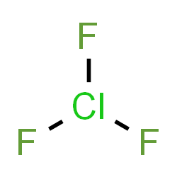 ChemSpider 2D Image | Chlorine trifluoride | ClF3