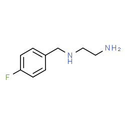 ChemSpider 2D Image | N-(4-Fluorobenzyl)-1,2-ethanediamine | C9H13FN2