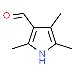 ChemSpider 2D Image | 2,4,5-Trimethyl-1H-pyrrole-3-carbaldehyde | C8H11NO