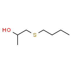 ChemSpider 2D Image | 1-(Butylsulfanyl)-2-propanol | C7H16OS