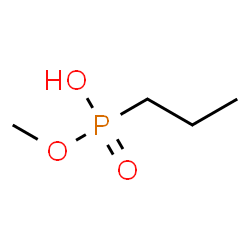ChemSpider 2D Image | Methyl hydrogen propylphosphonate | C4H11O3P