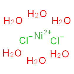 ChemSpider 2D Image | Nickel(II) chloride hexahydrate | H12Cl2NiO6